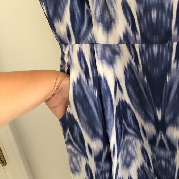 J. Crew | Strapless Silk Patterned Dress - Picture 10 of 11
